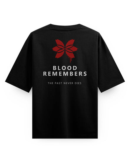 THE BLOOD REMEMBERS OVERSIZED TEE