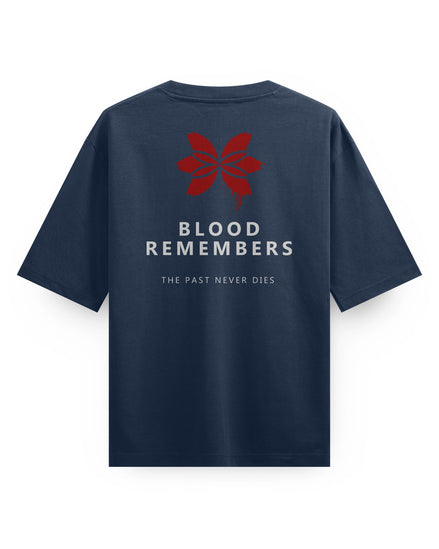 THE BLOOD REMEMBERS OVERSIZED TEE