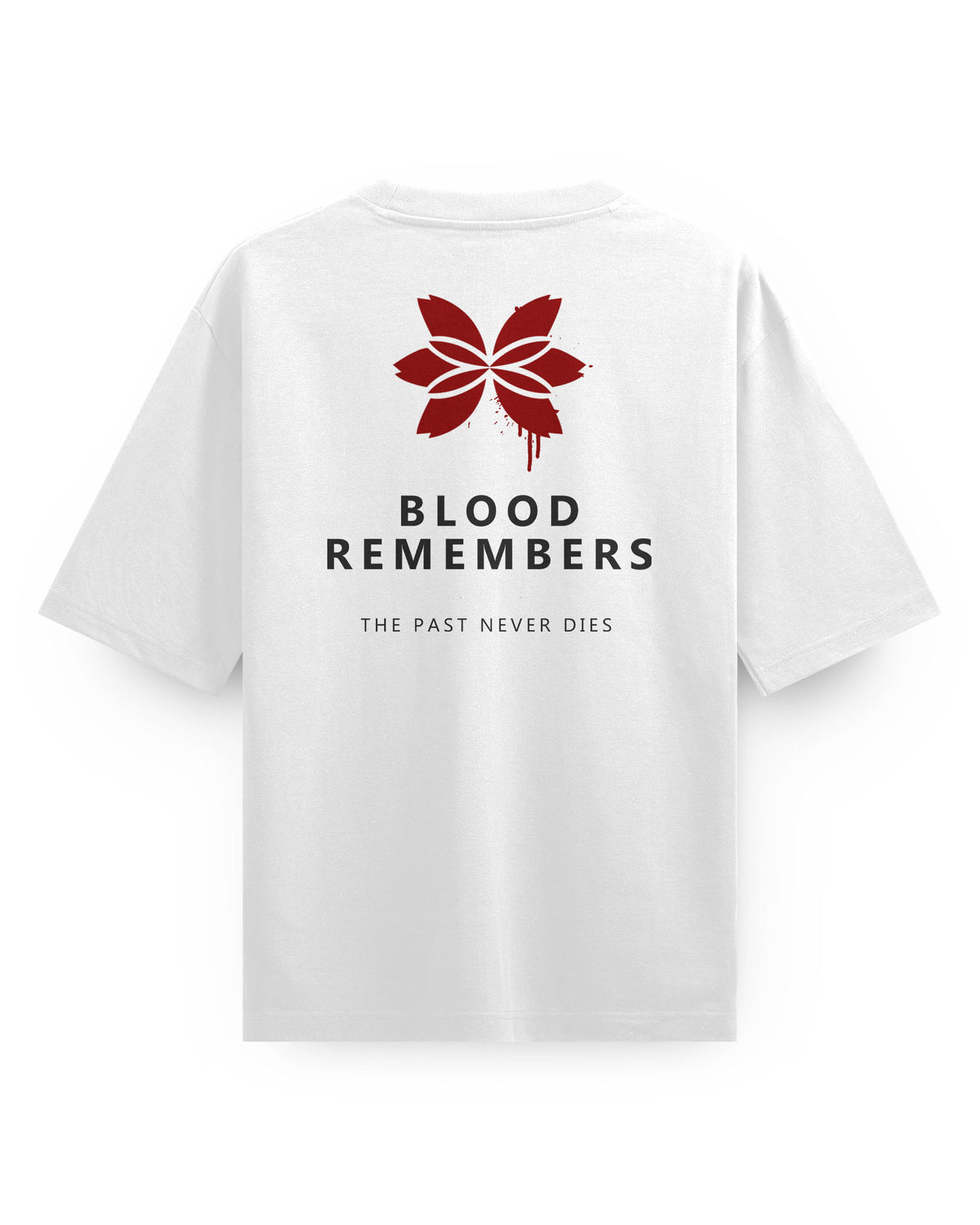 THE BLOOD REMEMBERS OVERSIZED TEE