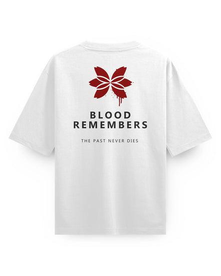 THE BLOOD REMEMBERS OVERSIZED TEE