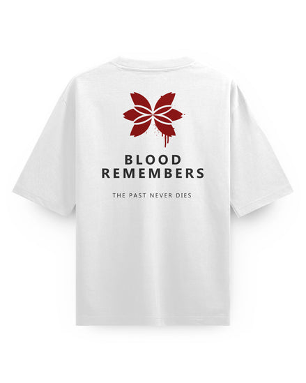 THE BLOOD REMEMBERS OVERSIZED TEE