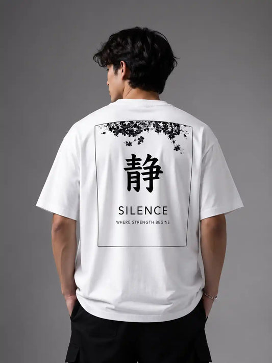 SILENCE - OVERSIZED TEE
