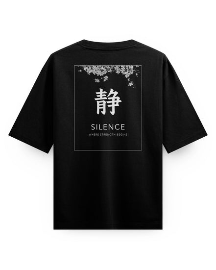 SILENCE - OVERSIZED TEE