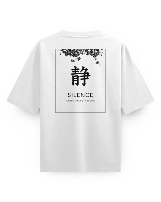 SILENCE - OVERSIZED TEE