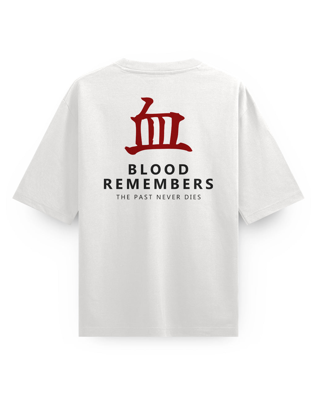 BLOOD REMEMBERS - Oversized Tee